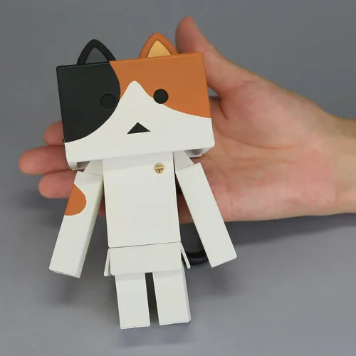 Vista 9 de Union Creative Toy Box Sofubi Nyanboard Mike - Figura de vinilo suave