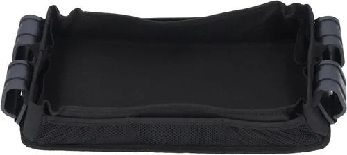 Vista 5 de Fdit Wagon Stroller Tray, Multifunctional Snack Plate Accessory for Kids, NonSlip Cup Holders for Easy Installation and Removal (L)