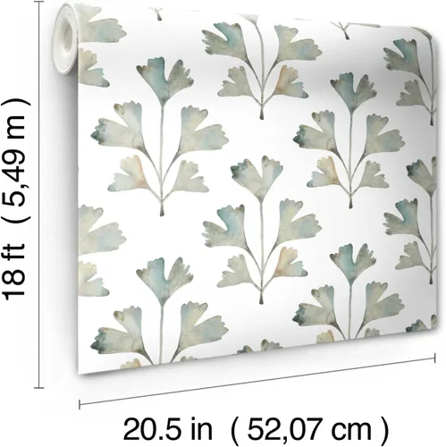 Vista 5 de RoomMates RMK12640PL - Papel pintado para despegar y pegar con diseño de gato verde