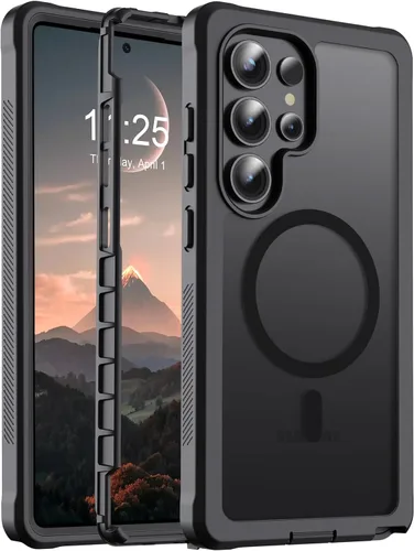 Vista 37 de jaroco - Funda magnética compatible con MagSafe para iPhone 11 de 6.1 pulgadas; protección de grado militar contra caídas, de doble capa