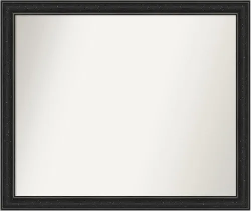Vista 415 de Amanti Art Espejo personalizado, gran espejo de baño estrecho, espejo de pared o espejo de tocador de baño sobre el fregadero (24 x 24 pulgadas)