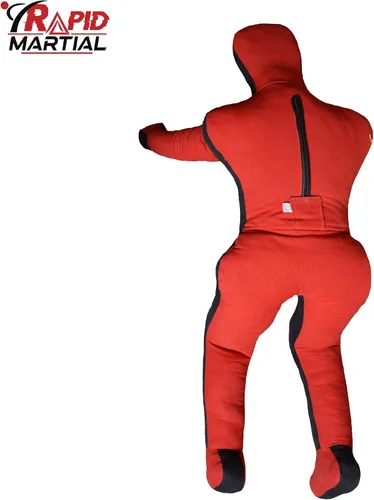 Vista 4 de BJJ Jiu Jitsu - Maniquí de agarre para ejercicios de sumisión como muñeca, como cerraduras de piernas, ganchos de talón, cerraduras de tobillo
