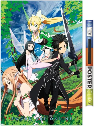 Vista 19 de Trends International Sword Art Online - Póster de pared Key Art 3