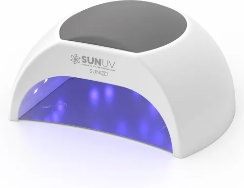 Vista 9 de Lámpara para las uñas con 4 ajustes de temporizador SUN2C 48 W LED UV de SUNUV, sensor para uñas de gel y el curado de las uñas del pie 4 Timer