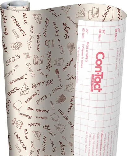 Vista 54 de Con-Tact Brand Cubierta creativa autoadhesiva, forro adhesivo para estantes, forro adhesivo multiusos de vinilo para cajones, fácil de usar y Sabio