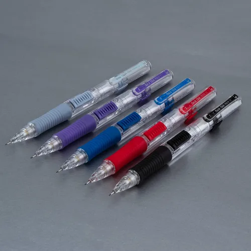 Vista 7 de Pentel QUICK CLICK - Portaminas (0.020 in), barril violeta, caja de 12 lápices (PD215V)