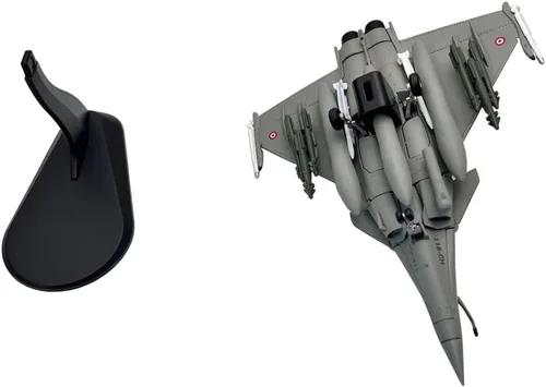 Vista 9 de 1:100 France Rafale C Libia War Fighter Jet Avión de metal militar fundido a troquel modelo para colección o regalo (Rafale)