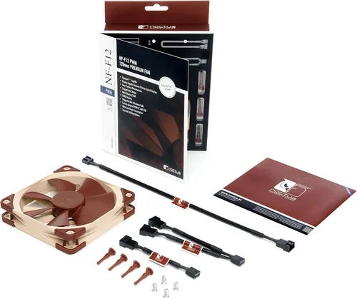 Vista 4 de Noctua NF-F12 PWM Ventilador de refrigeración