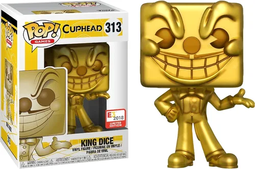 Vista 5 de King Dice (E3 2018 Exc): Fun ko P o p ! Games - Figura de vinilo con 1 protector gráfico compatible con 'ToysDiva' (313 - 33336 - B)