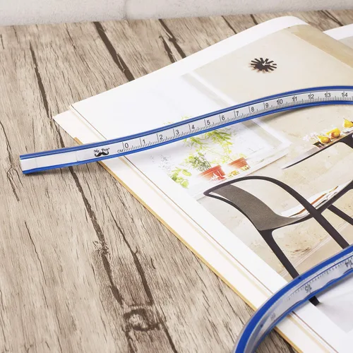 Vista 4 de Mr. Pen - Regla curva flexible de 24 pulgadas para dibujar, coser e ingeniería