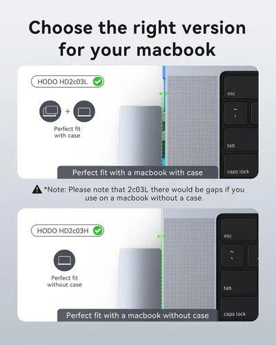 Vista 7 de Adaptador Hub USB C para MacBook Pro Air 2025-2018, Adaptador Multipuerto para Mac para MacBook 13" 15" 16", Accesorios Hub para Mac 8 en 2 con HDMI