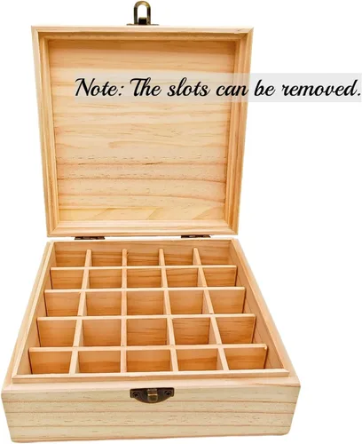 Vista 3 de Anktily Caja organizadora de almacenamiento de madera sin terminar con tapa, caja de madera sin pintar para recuerdos pequeños, joyas, estuche