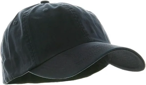 Vista 4 de MG Gorra de sarga de algodón teñido de perfil bajo