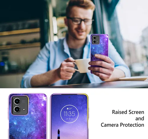 Vista 8 de GUAGUA Funda compatible con Motorola Moto G Stylus 5G 2023 de 6.6 pulgadas, funda protectora antiarañazos y antiarañazos para Moto G Stylus 5G 2023