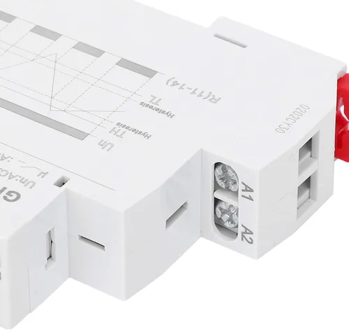 Vista 7 de Controlador de temperatura del termostato digital GRW8-02 Carril DIN AC DC 24V a 240V Relé Monitor de control de temperatura con sonda de prueba
