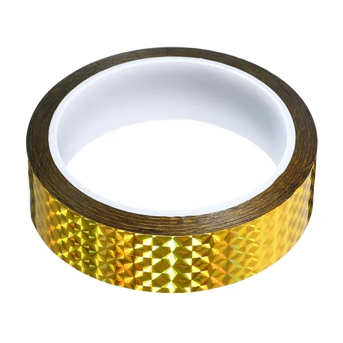 Vista 25 de YOKIVE Cinta de prisma, cintas decorativas holográficas reflectantes autoadhesivas, ideal para proyectos de manualidades, arte de bricolaje, hogar