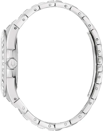 Vista 2 de Bulova Crystal Phantom Reloj de cuarzo de 3 manecillas, cristales en forma de baguette