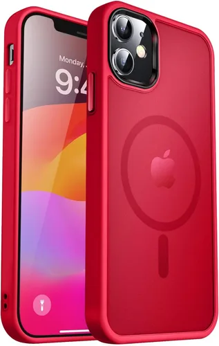 Vista 53 de MOCCA - Funda magnética resistente para iPhone XR de 6.1 pulgadas, compatible con MagSafe, funda con protección contra caídas de grado militar