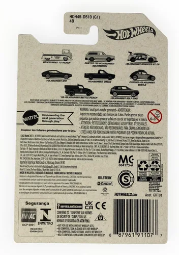 Vista 2 de Hot Wheels Escarabajo VW personalizado