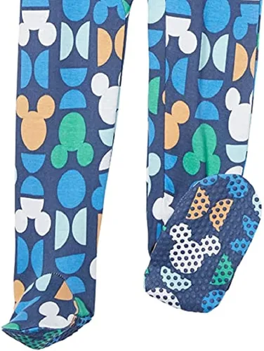Vista 4 de Tienda Essentials Disney L Marvel L Star Wars - Pijama unisex para niños pequeños y bebés con pies de algodón paquete múltiple