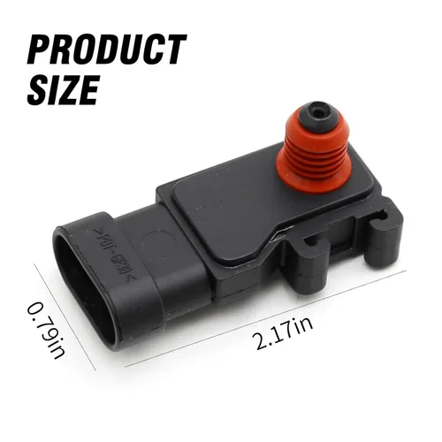 Vista 2 de 16212460 12614970 Presión de aire absoluta del colector del sensor del mapa Compatible con Cavalier Compatible con Impala Compatible con Colorado