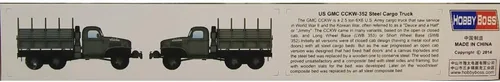 Vista 2 de Hobby Boss GMC CCKW-352 Kit de modelo de camión de carga de acero