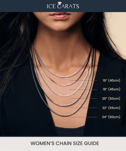 Vista 4 de IceCarats 18K Yellow Gold 0.9mm Box Link Chain Necklace