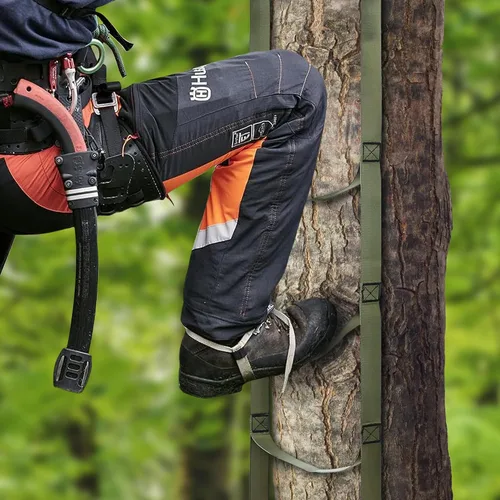 Vista 6 de 4Step Climbing Aider for Hunting Climbing Stick Aider Webbing Rope Ladder
