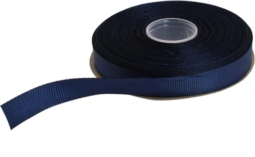 Vista 43 de Cinta de grogrén sólido de 25 yardas cada rollo, borde tejido 100% poliéster (1 pulgada, beige)