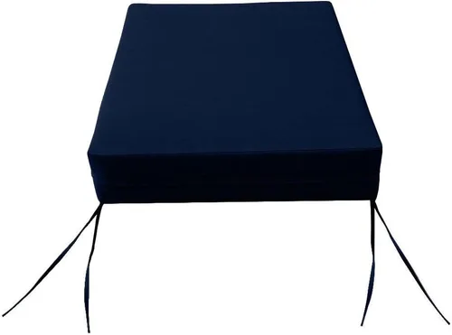 Vista 4 de *Solo funda*-Funda de almohada para respaldo de asiento profundo para exteriores, borde de cuchillo, pequeño-AD101