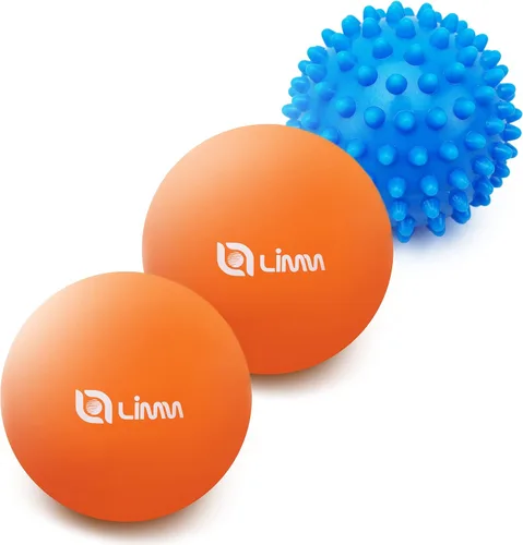 Vista 6 de Bola de Masaje de Cacahuete – Bola de Masaje de Lacrosse Doble y Bola de Movilidad para Fisioterapia – Herramienta de Masaje de Tejido Profundo