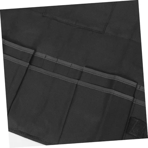 Vista 9 de ABOOFAN Adjustable Artist Apron with Tool Storage Oilproof Painting Work Clothes for Comfortable Use Black S