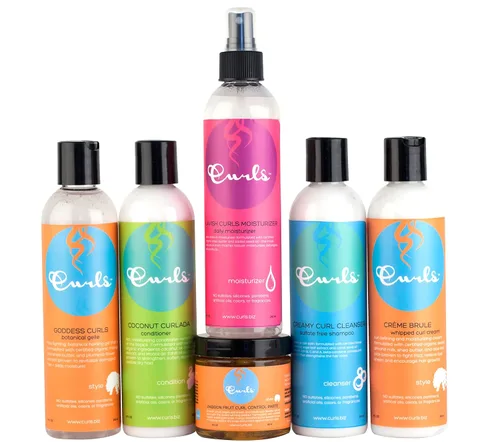 Vista 4 de Curls Pasta de control de maracuyá para bordes y cabello encrespado, para todo tipo, 4 onzas líquidas