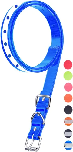 Vista 12 de Correa de collar para perros ETPET para la mayoría de receptores de collar de entrenamiento electrónico: Correa de TPU para mascotas, ajustable