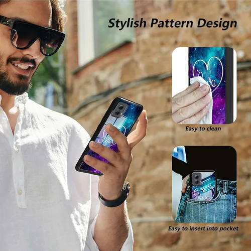 Vista 38 de Funda para Motorola Moto G Stylus 5G 2021 de vidrio templado, funda negra con diseño de mujer negra africana para mujeres y hombres, antiarañazos, a