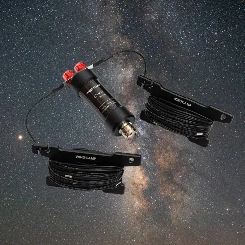 Vista 2 de Antena dipolo horizontal gitana 5-50MHz HF Hormiga para radioaficionado impermeable Balun
