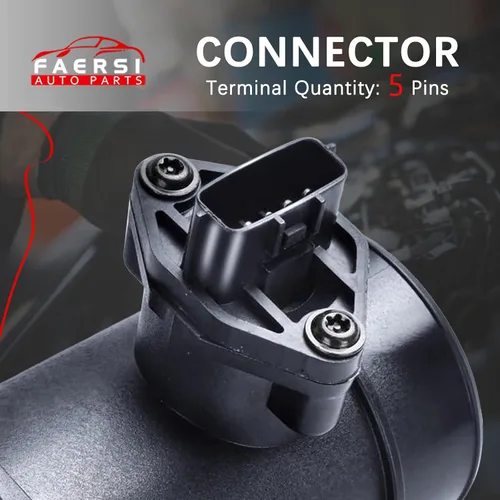 Vista 104 de Medidor de sensor de flujo de aire masivo MAF compatible con Ford con E-150 4.6L, 5.4L 2004-2014, para Ford E-150 Club Wagon 5.4L Reemplazo
