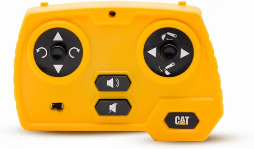 Vista 3 de CAT Power Excavator Digger RC Construction for Kids 5+ 2.4GHz Remote Control Truck Toy, Full-Function Dig, Scoop, Spin & Drive, Realistic Lights &