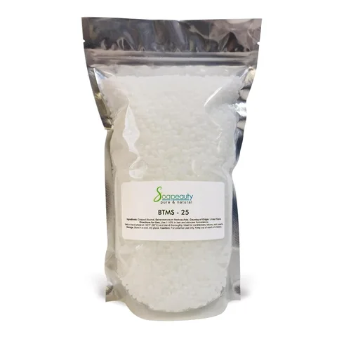 Vista 9 de Soapeauty BTMS-25 (metosulfato de behentrimonio y alcohol cetearílico) Emulsionante acondicionador para el cuidado del cabello y formulaciones sin