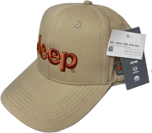 Vista 3 de FCA Gorra del Snapback del logotipo del Jeep 3D