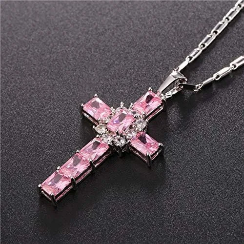 Vista 2 de U7 Catholic Gift Stainless Steel 18K Gold Plated Coin MedalCrucifix CrossVirgin MaryRosary Necklaces for Women Men