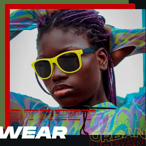 Vista 2 de Joopin Gafas de sol cuadradas polarizadas con protección UV para hombre y mujer