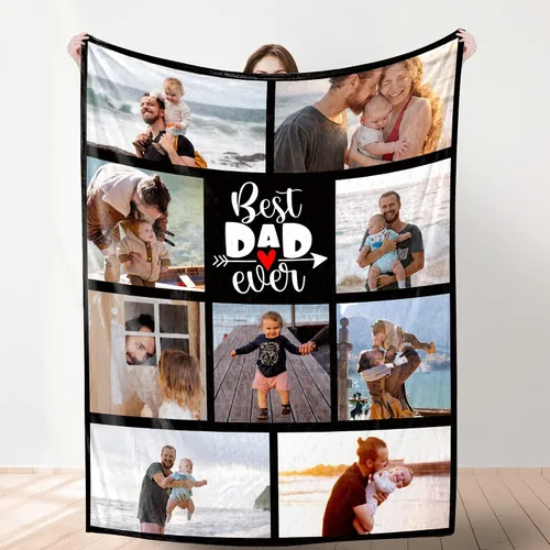 Vista 30 de Manta personalizada con foto, manta personalizada con imagen, regalos personalizados para pareja, mamá, papá, novia, novio, amigo, cumpleaños