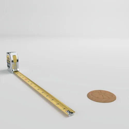 Vista 6 de Ekena Millwork ROS02X02REAL Roseta Redonda Reese, 2 3/4"W x 2 3/4"H x 1/4"P, Aliso