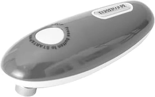 Vista 9 de Farberware Abrelatas automático compacto con pilas, manos libres, para cualquier tamaño de lata, con imán para quitar de forma segura la tapa