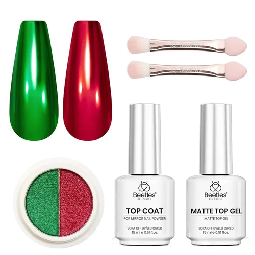 Vista 17 de Beetles - Capa base de gel despegable para esmalte de uñas de gel de 0.5 fl E-transparente-1