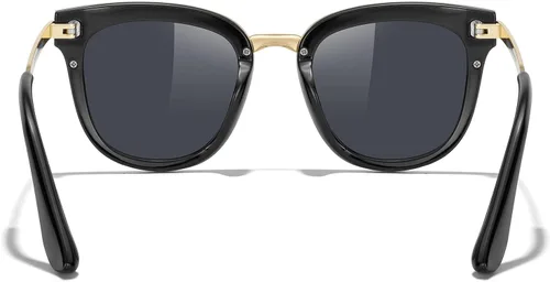 Vista 4 de MERRY'S Gafas de sol para niñas en forma de ojos de gato, gafas de sol polarizadas para niños S7001