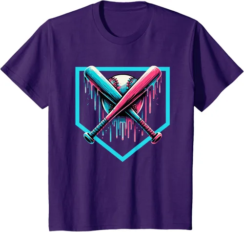 Vista 17 de Drip Boys Bate de béisbol y camiseta