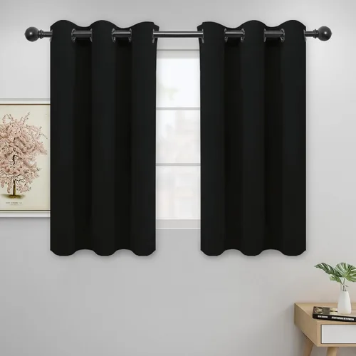 Vista 11 de Easy-Going - Cortinas opacas para dormitorio, aislamiento térmico sólido con ojales, cortinas de ventana para reducción de ruido, cortinas