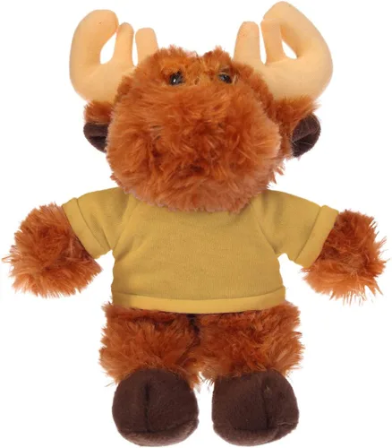 Vista 11 de Plushland Alce flexible de 8 pulgadas con camiseta, regalo personalizado, texto personalizado en la camiseta, gran regalo para el día de la madre